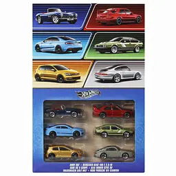 Тематичний набір машинок Hot Wheels Дорогами Європи (JBY79) - мініатюра 3