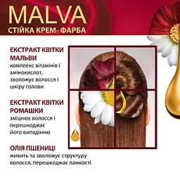 Крем-фарба для волосся Acme Color Malva відтінок 734 тиціан 95 мл - мініатюра 4