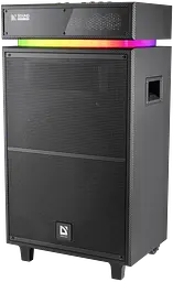 Портативна акустика Defender Sound Factory 140Вт Black (65093) (7151834)