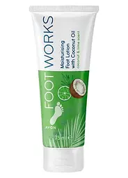 Зволожувальний лосьйон для ніг з кокосовою олією Avon. З ароматом кокоса і лайма 75мл - мініатюра 1