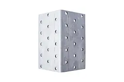 Куточок меблевий перфорований Apro 60 x 60 x 100 x 2 мм (в упаковці 10 шт.) - мініатюра 3