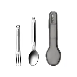Набір туристичного посуду NexTool Portable Stainless Steel Tableware, нержавіюча сталь (NE20133)