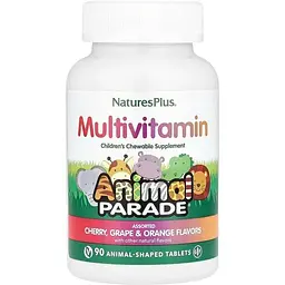 Мультивітаміни Nature's Plus Assorted Chewable 90 tabs (1086-2022-10-2860)