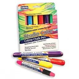 Фарбувальна крейда Davis Kaleidoscope Colors ДЕВІС 6 яскравих кольорів для шерсті, волосся, шкіри собак та котів (SC.CCP-K)