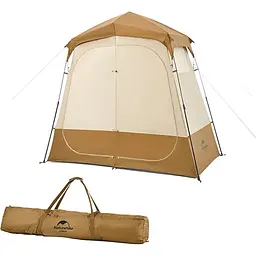 Душовий зонований намет Naturehike NH22ZP006 (Коричнева) - мініатюра 3