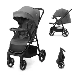 Прогулянкова коляска Kinderkraft Trig 3 Tray Grey (KSTRIG03GRY000T)