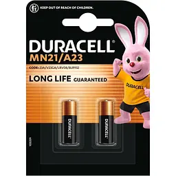 Батарейка Duracell MN21 A23 2шт (5007812) [170692]
