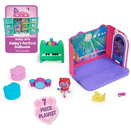 Ігровий набір Gabby's Dollhouse Ляльковий будиночок Габбі Музична зала діджея Нявкота (SM36203/6065830) - мініатюра 9