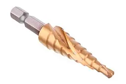 Свердло сходове по металу Intertool 4-12мм спіральне HEX - мініатюра 4