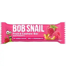 Фруктово-ягідно-горіховий батончик Bob Snail Яблуко-Малина-Кеш’ю-Кріспи Кіноа 35 г