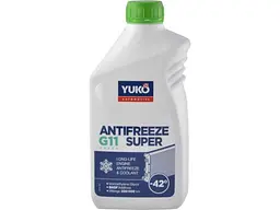 Антифриз YUKO 1л зелений ANTIFREEZE-40 (Super G11)