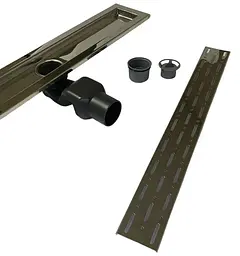 Душовий канал Maxiflow VEGA LUX 40 см решітка Дощ 4079.0Y050K.040.1 - мініатюра 4