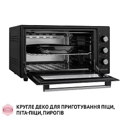 Електрична піч Perfelli TRIMO 48 BLACK - мініатюра 12