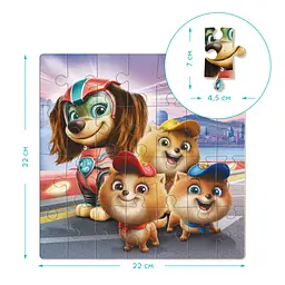 Пазл дитячий "Paw Patrol. Молодші патрульні" 200471, 28 елементів - мініатюра 5