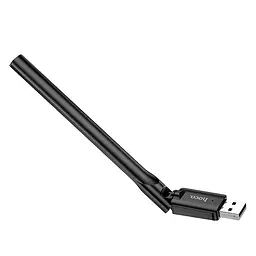 Адаптер WiFi Hoco HI32 WiFi4 USB external antenna wireless network card - мініатюра 4