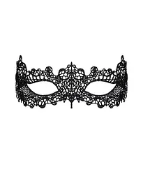 Мереживна маска Obsessive A701 mask, єдиний розмір, чорна - мініатюра 2