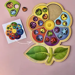 Настільна розвиваюча гра Ubumblebees Квітка-семибарвиця - 2 PSF039 - мініатюра 4