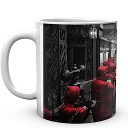 Кухоль GeekLand Паперовий будинок La Casa De Papel war LC 02.10 330 мл білий - мініатюра 2