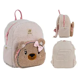 Дитячий рюкзак Kite Kids Teddy Bear зручний та легкий для садочка і прогулянок (K25-2727XS-3)