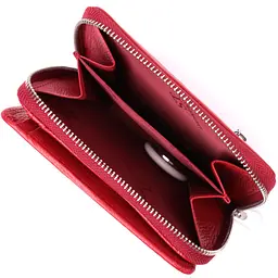 Гаманець для жінок яскравого кольору з натуральної шкіри ST Leather 22552 червоний - мініатюра 6