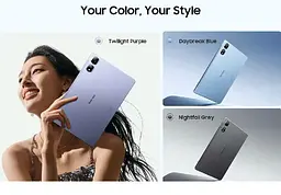 Планшет Blackview TAB 16 Pro 8 / 256 Gb Nightfall Gray LTE слот 11" 7700 мА·год (сірий) - мініатюра 7