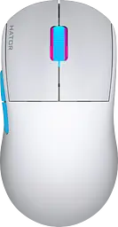 Миша бездротова Hator Quasar 2 Pro White/Cyan (HTM561WC)