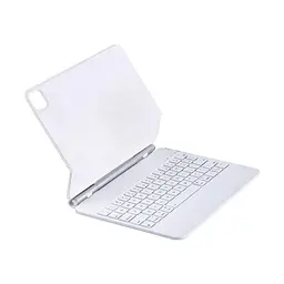 Чохол клавіатура з підсвічуванням для iPad Air/Pro 13 2024/2025 білий