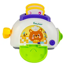 Іграшка розвиваюча Baby Team Тостер різнокольорова (8682) - мініатюра 2