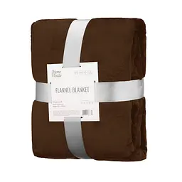 Плед Ardesto Flannel 200х220 см 100% поліестер коричневий pbe0050474 - мініатюра 2