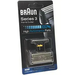 Сітка + ніж 30B для бритви Braun Series 3, TriControl, Syncro, 195s-1,197s-1, 330, 340, 7505, 7520, 4775, 4815