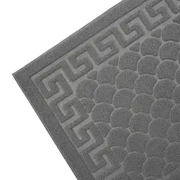 Килимок придверний Eco Fabric Луска без кромки сірий 40 х 60 см (4060-002) - мініатюра 8