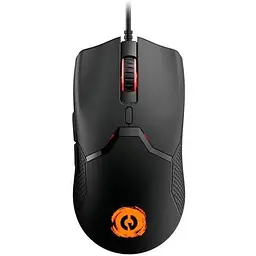 Миша Canyon GM-116 Carver чорний USB оптична сенсор A603EP 3600 dpi підсвічування 6 кнопок 1.65 м (CND-SGM116)