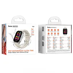 Смарт-годинник Hoco Y41 Smart watch (call version) Silver (6942007674140) - мініатюра 2