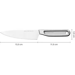 Ніж шеф-кухаря Fiskars All Steel малий 13.5 см (1062886) - мініатюра 2