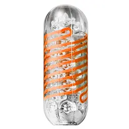 Мастурбатор Tenga Spinner Hexa помаранчевий - мініатюра 4