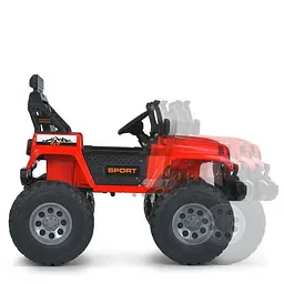 Дитячий електромобіль Bambi Джип M 6204EBLR-3 24V до 60 кг - мініатюра 7