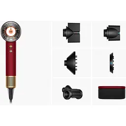 Фен Dyson Supersonic HD16 Nural Straight+Wavy Red Velvet/Gold (493117-01) [163660] - мініатюра 5