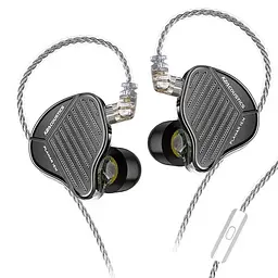 Наушники KZ PR1 Pro з мікрофоном black