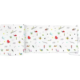 Бортики в дитяче ліжечко Cosas Bees CS1, 30 х 120 см (WeltBed_BeesRed_30x120)