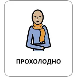 Картки з піктограмами. Природні явища. Пори року - Widgit Symbols (518825) - мініатюра 5