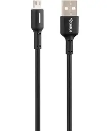 Кабель із підсвіткою зарядний швидкий шнур Gelius 3a microUSB gp-uc100