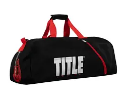 Спортивна сумка TITLE Boxing Champion Sport Bag/Backpack Black/Red (TBAG46 BK/RD) - мініатюра 4