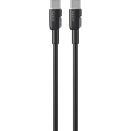 Кабель Havit CB308C PD60W 3A USB-C to USB-C 1 м чорний (HV-CB308C)