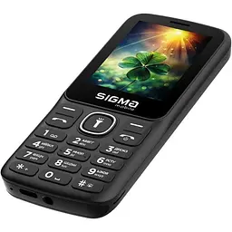 Мобільний телефон Sigma mobile X-style 242 LUCKY Black (4827798792919) UA-UCRF [154212] - мініатюра 4