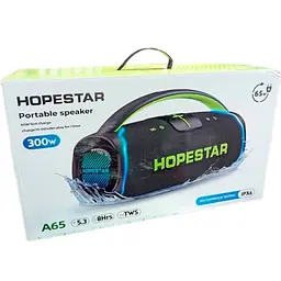 Портативна Bluetooth-колонка Hopestar A65 Black - мініатюра 2
