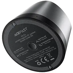 Bluetooth Колонка K8 + БЗУ 15W Black Acefast teh0029774 - мініатюра 3