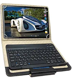 Планшет-телефон Hoozo MT116 Black + Чохол із Bluetooth клавіатурою - мініатюра 2