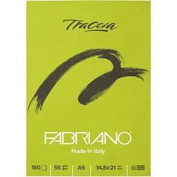 Блок паперу для графіки та каліграфії Fabriano Traccia А5 55 г/м2 150 аркушів - мініатюра 5