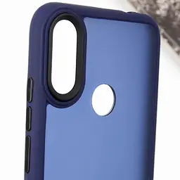 Чохол TPU+PC Lyon Frosted для Xiaomi Redmi Note 7 / Note 7 Pro / Note 7s Navy Blue - мініатюра 5