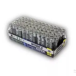 Батарейки Work's HEAVY DUTY R6W-4S/AA/4шт плівка 15 упаковок в коробці